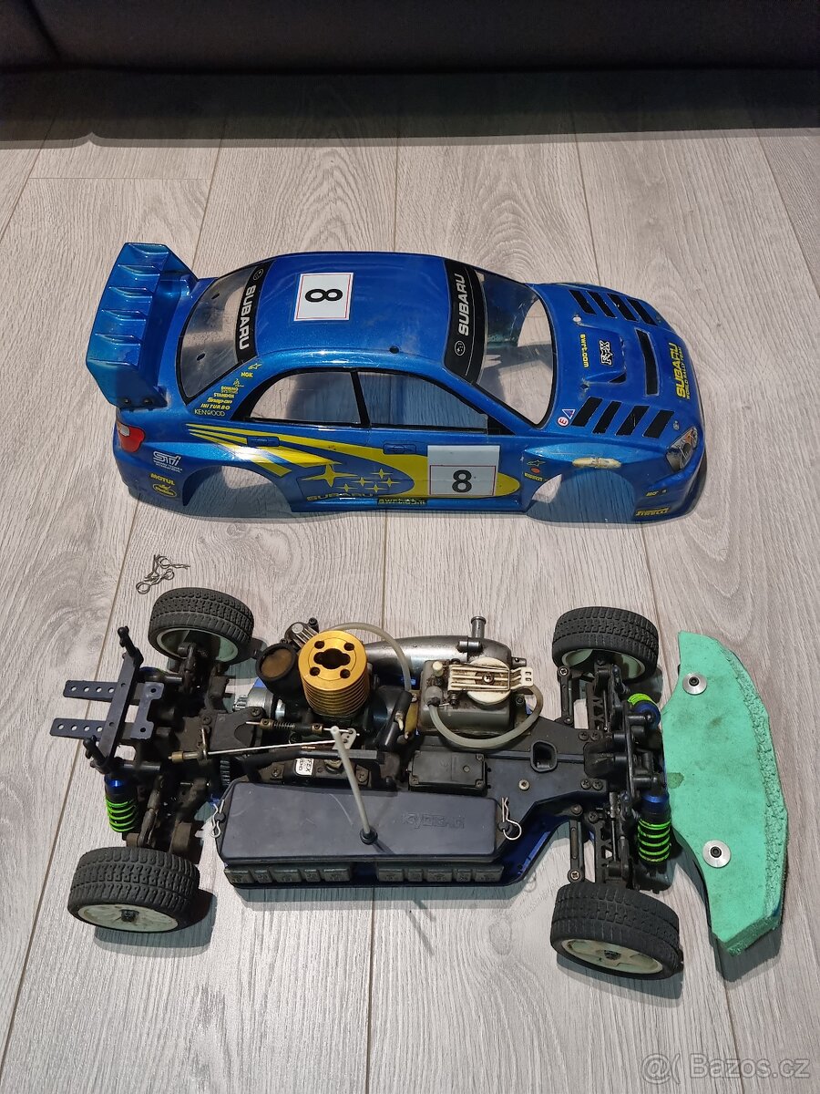 RC auto SUBARU Impreza na benzín - 2