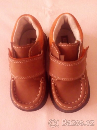 Prodám celokožené dětské boty vel. 20. - 2
