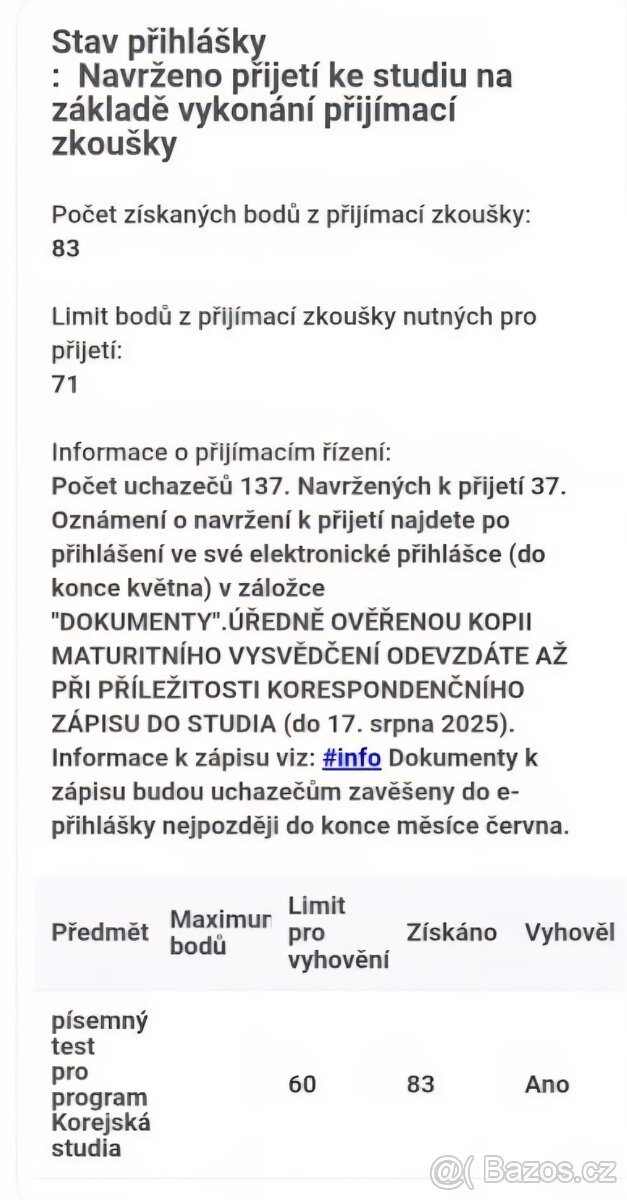 Skripta je příjímačkám Korejská studia - 2