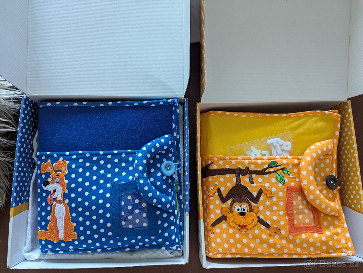 Quiet book - interaktivní kniha - 2