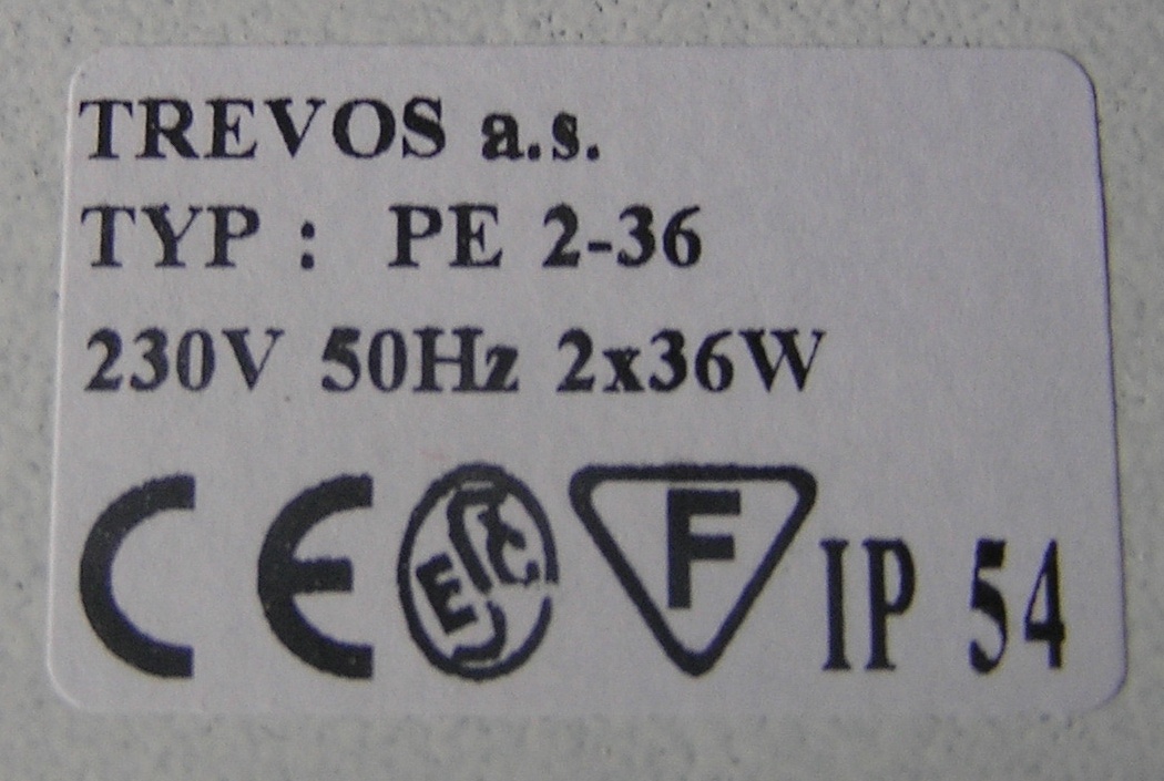 Zářivková svítidla - 2