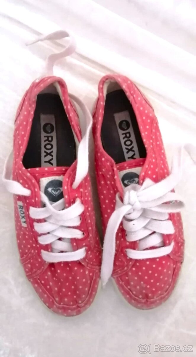 dívčí plátěné kecky Roxy, vel. 32 - 2