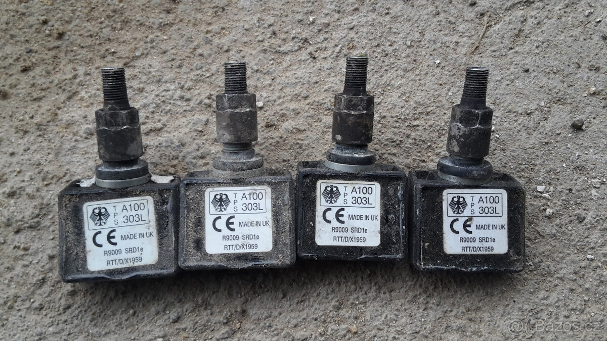 Peugeot 607 senzory tlaku pneu - 2