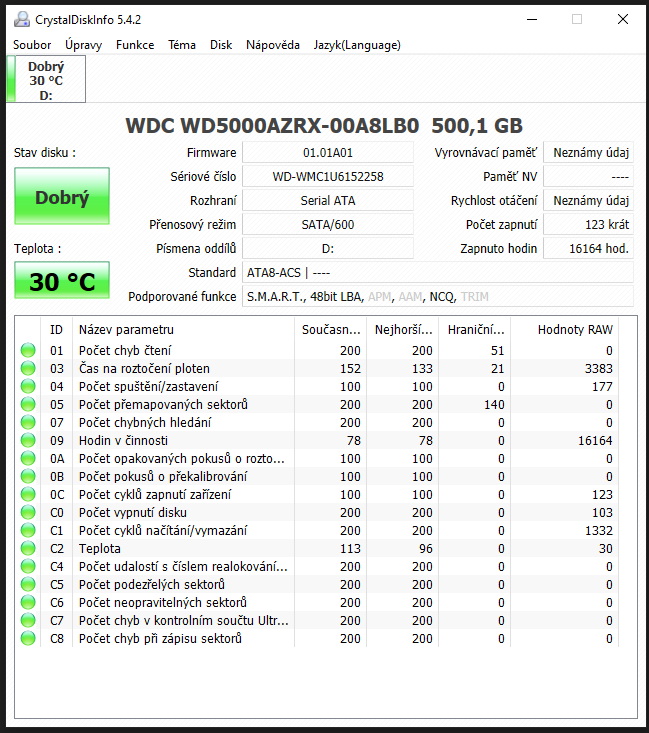 500GB Disk WD Green - 2