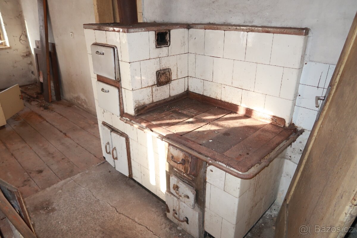 Kachlová kamna, pec, trouba, sporák - 2