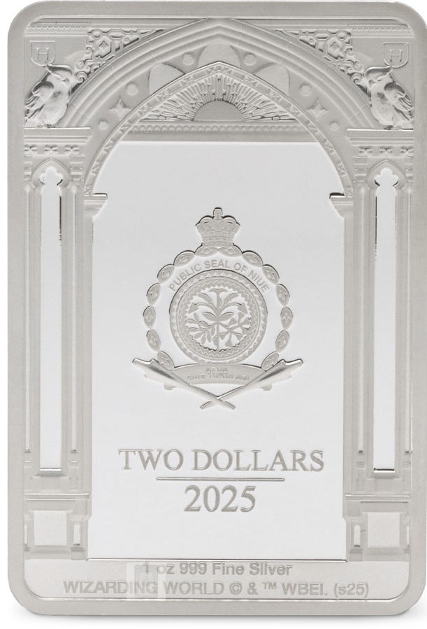 Stříbrná mince Harry Potter - Mozkomor (Magical Creatures) - 2