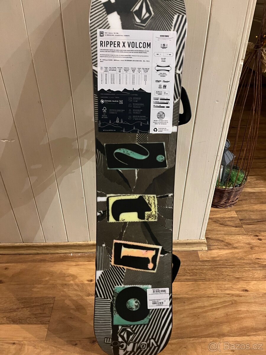 Nabízím prkno NITRO/VOLCOM 106cm, Burton Groom kombinace XSs - 2