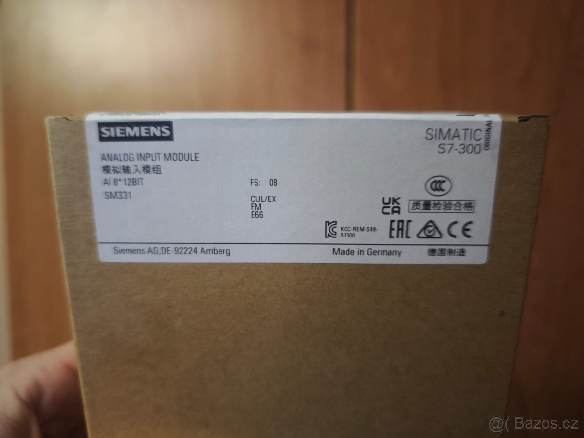 Siemens S7-300 nová originál neotevřená karta AI8 - 2