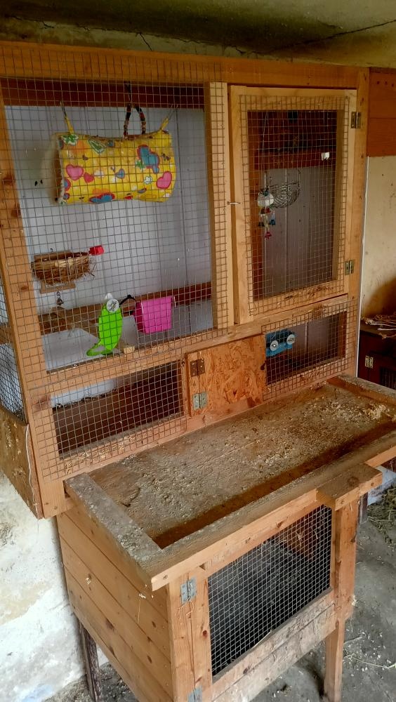 Voliéra pro kanárky - 2