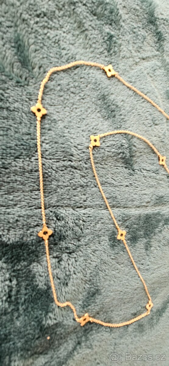 Pozlacený náhrdelník ALDO - 2