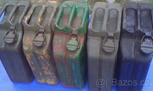 Prodám kanystry na PHM - 2