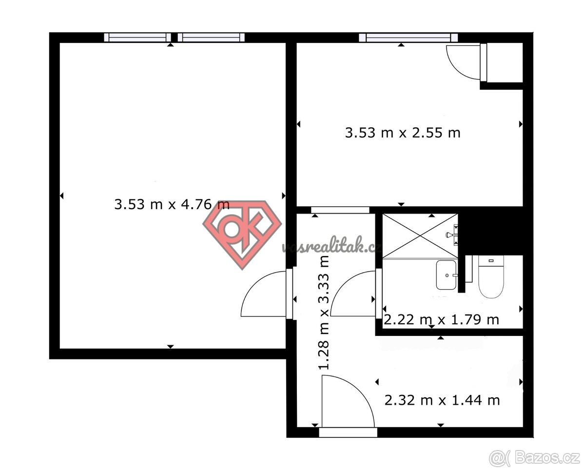 PRODEJ - byt 1+1 Česká Třebová - 2