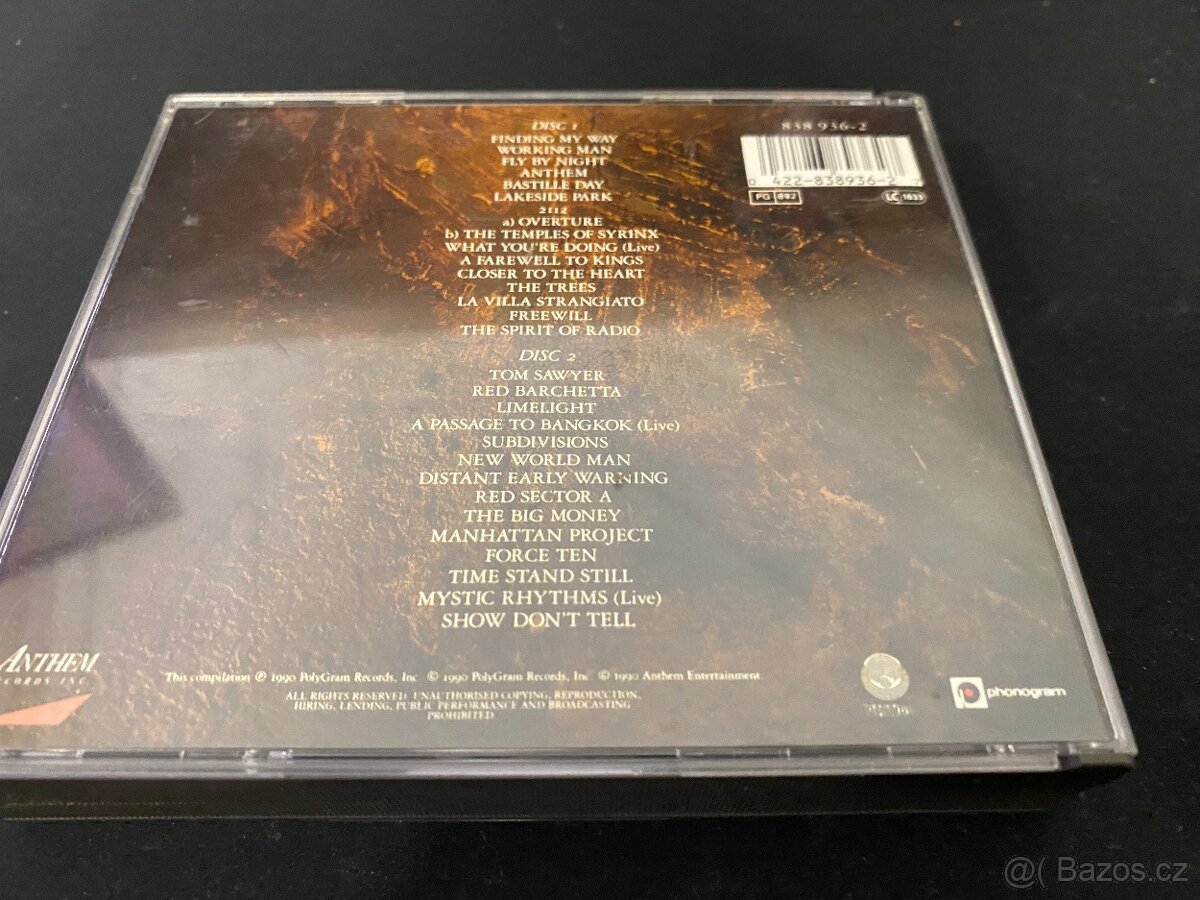 2 CD: RUSH: CHRONICLES, 1990 - 2