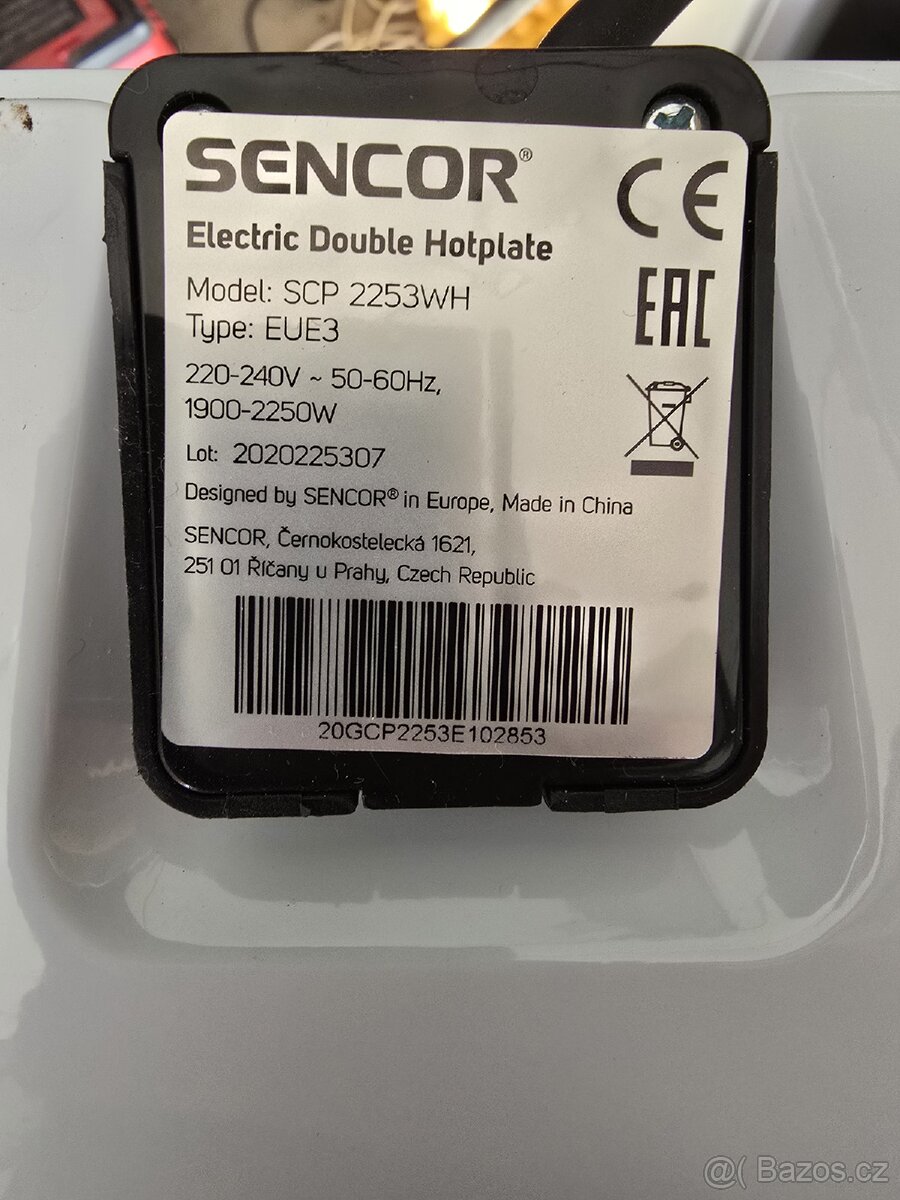 Dvou vařič Sencor - 2