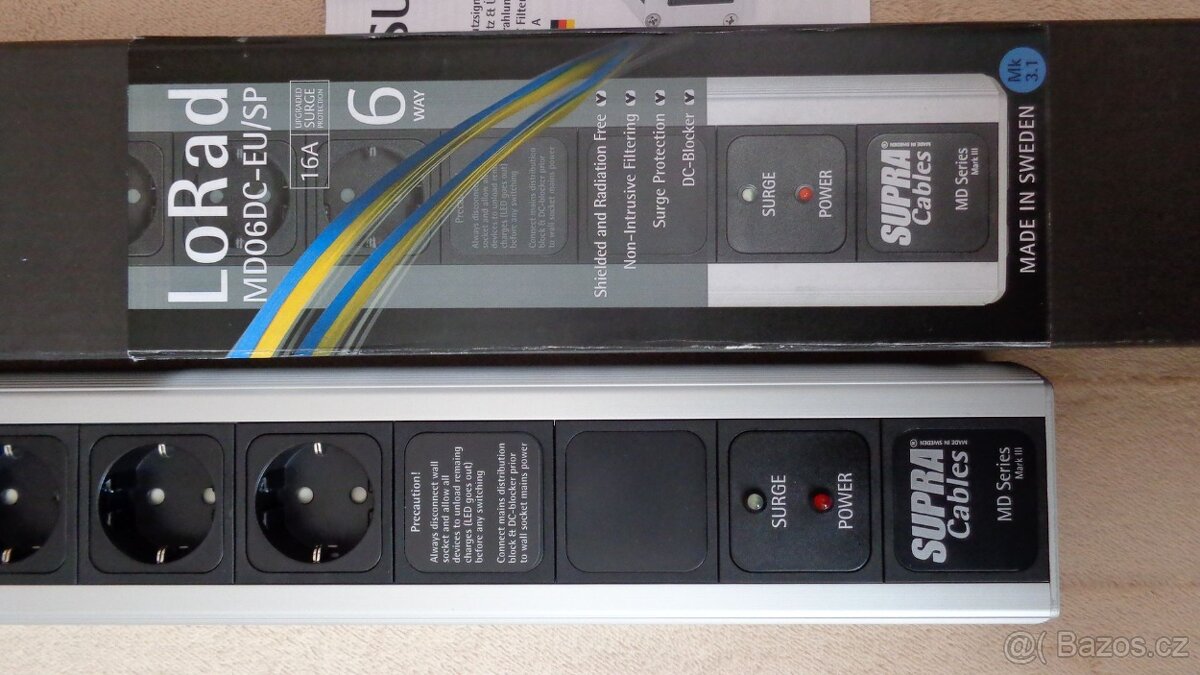 Supra Mains Block LoRad MD06DC-16-EU/SP Mk3.1 - 2