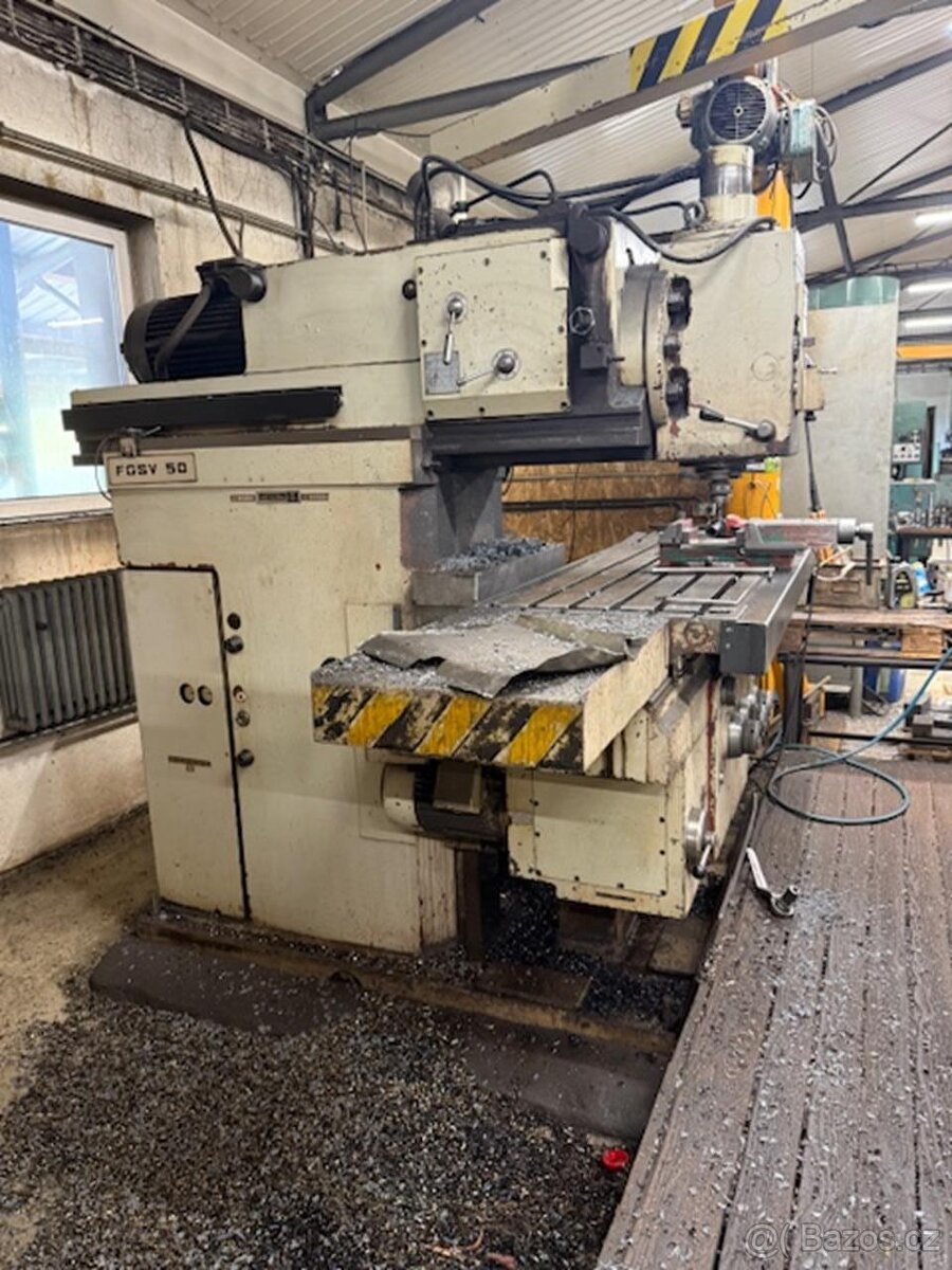 Konzolová frézka TOS FGSV 50 - 2