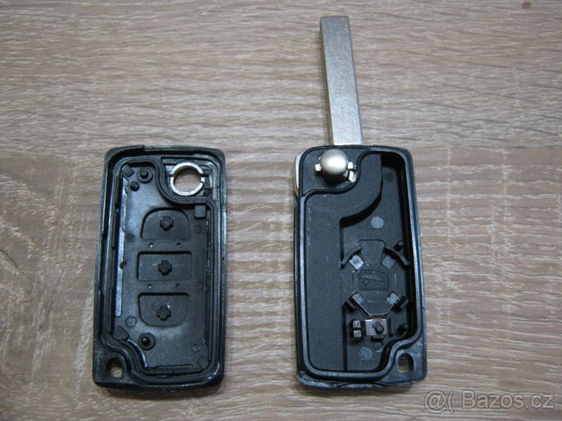 Obal klíč peugeot, citroen, dvě, tři, 4 tlačítka - 2