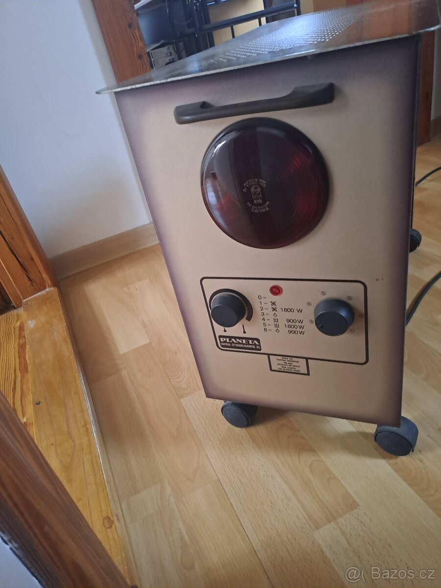 Elektrická kamínka s infralampou - 2