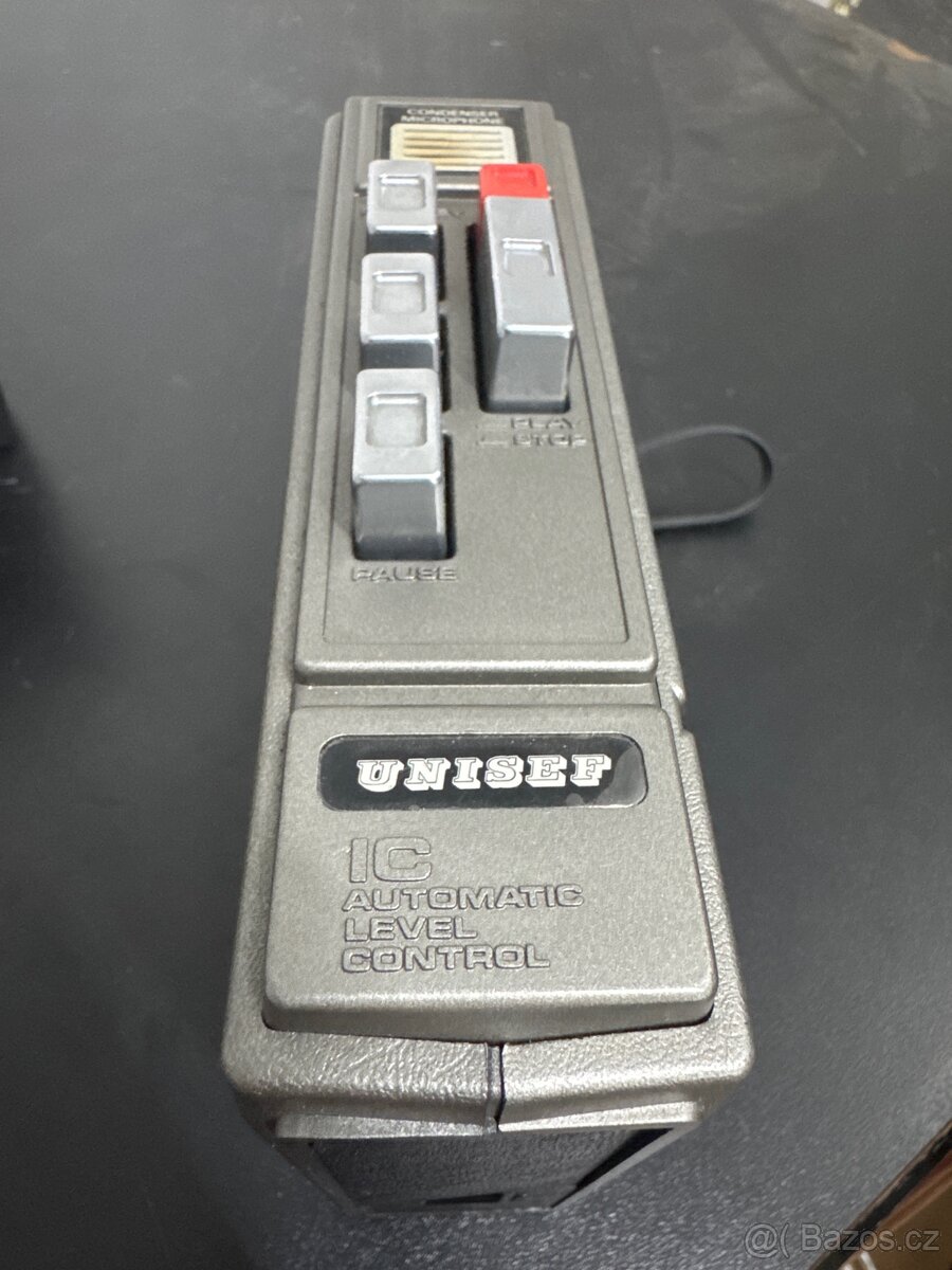 UNISEF TU-505 - vintage kazetový magnetofon + pouzdro, Japan - 2