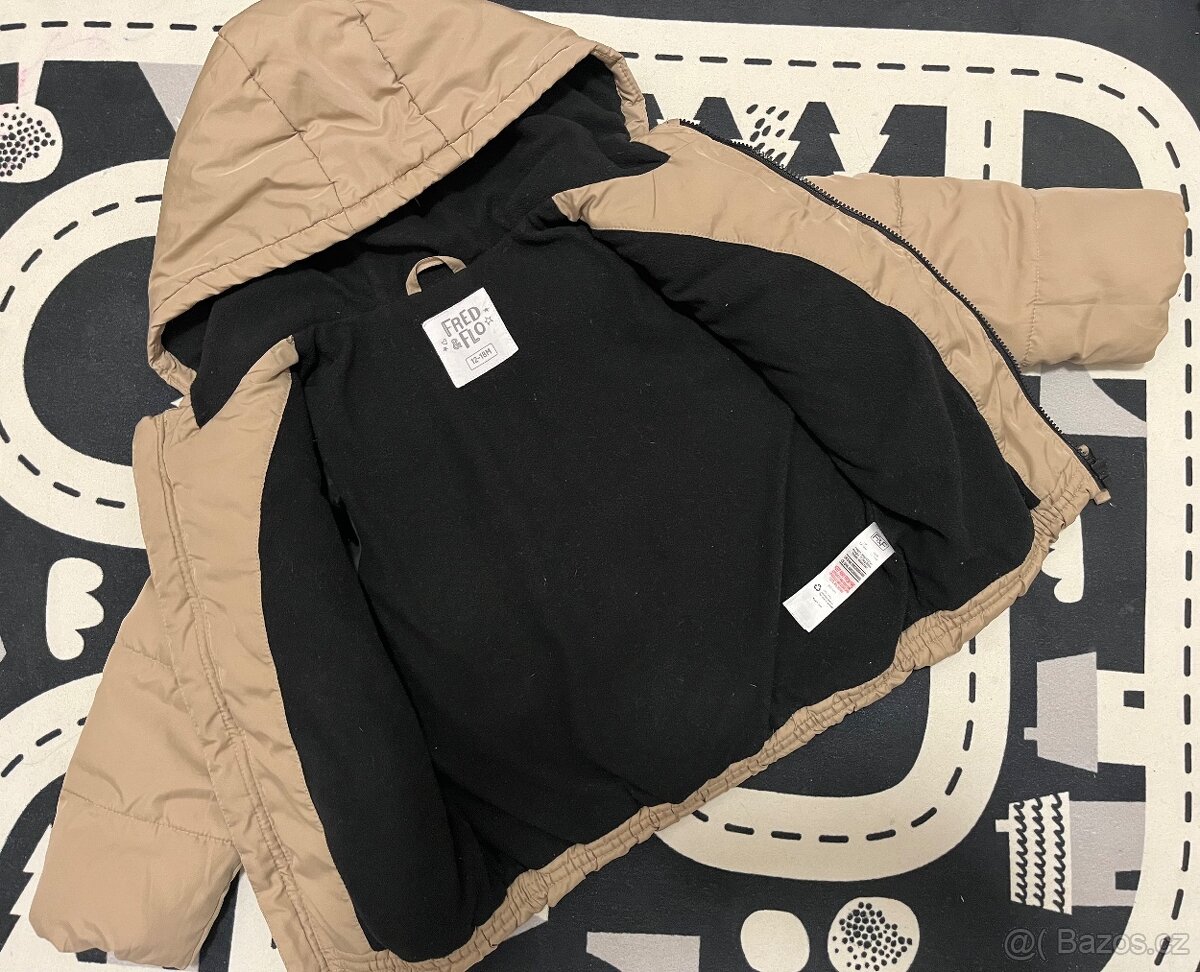 Dětská zimní bunda velikosti 86 - 2