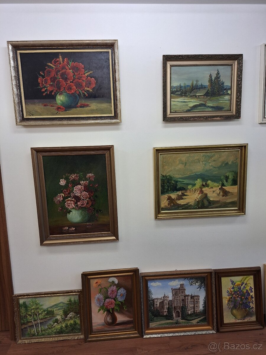 Obrazy, Čeští autoři - 2