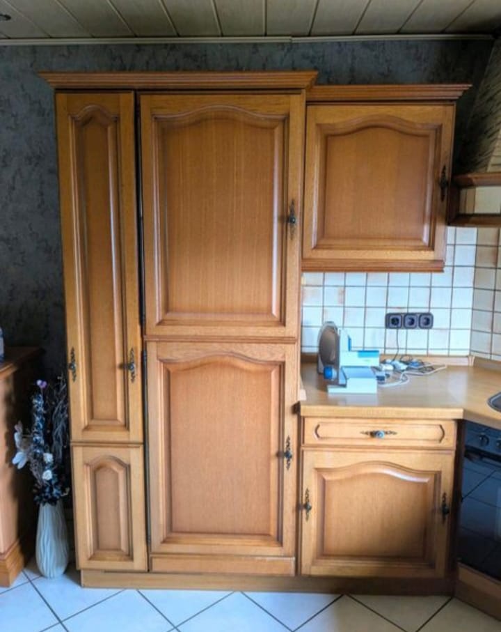 Kuchyně z masivu se spotřebiči,5687 - 2