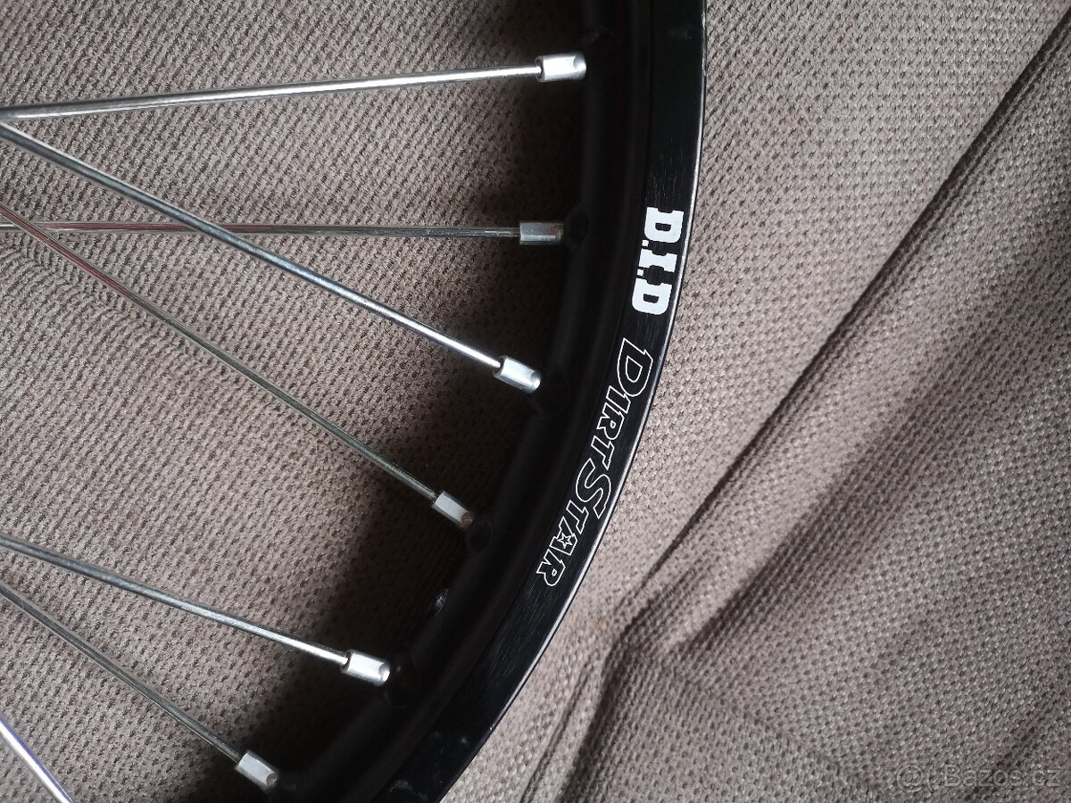 Honda Crf 450 /250, nové přední kolo, originál D. I. D. - 2