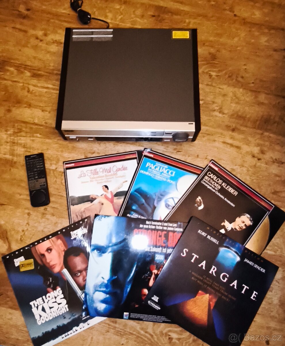 Laserdisc přehrávač Sony Mdp 740D, Champagne,čti popis. - 2