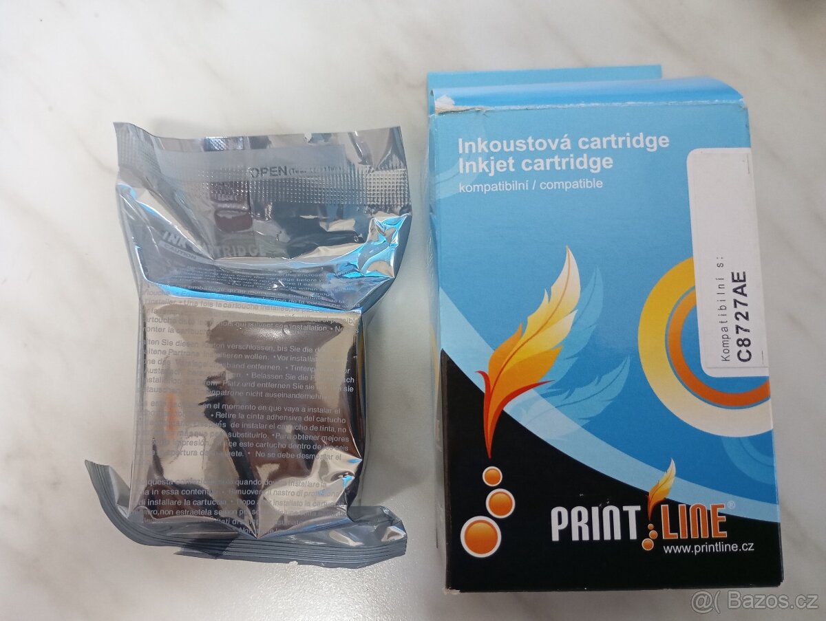 inkoustova cartridge HP C8727AE - 2
