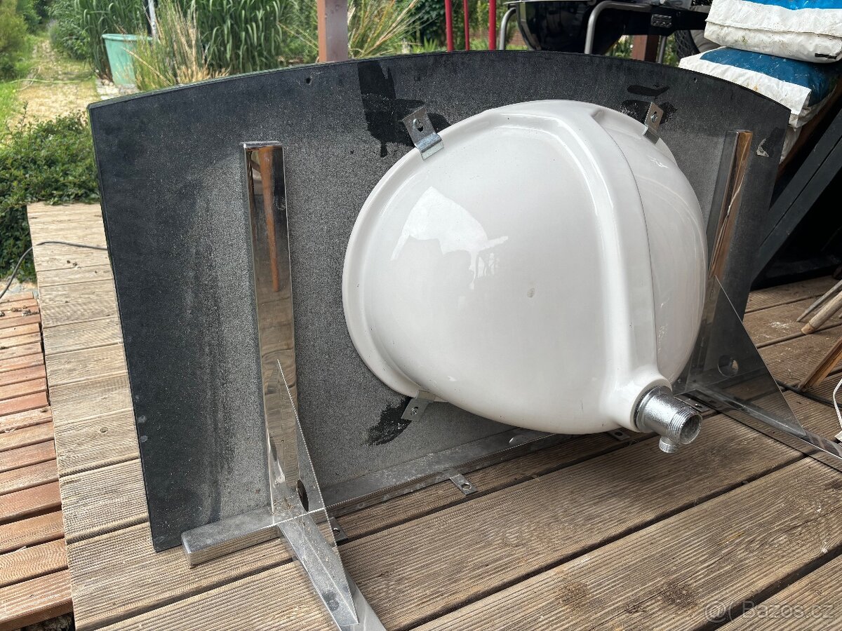 Umyvadlo s žulovou deskou oblouk - 2