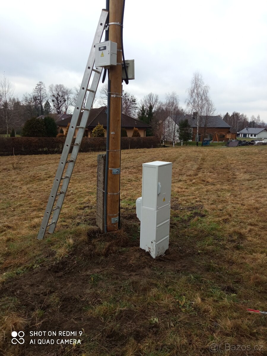Elektroměrova skříń pro čez,připojka elektro,zásuvkova skříń - 2