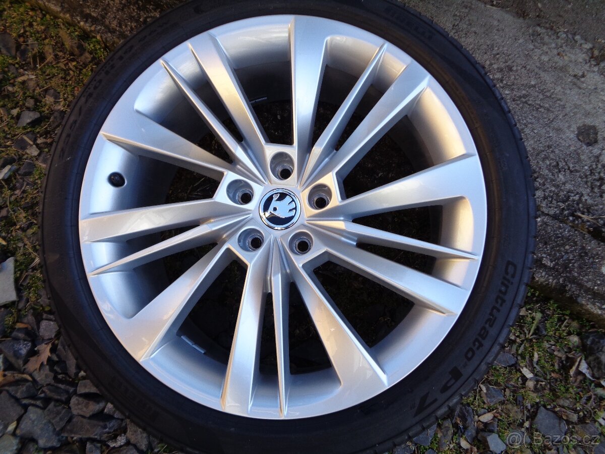 škoda superb 19 alu kola 5x112 nová - 2