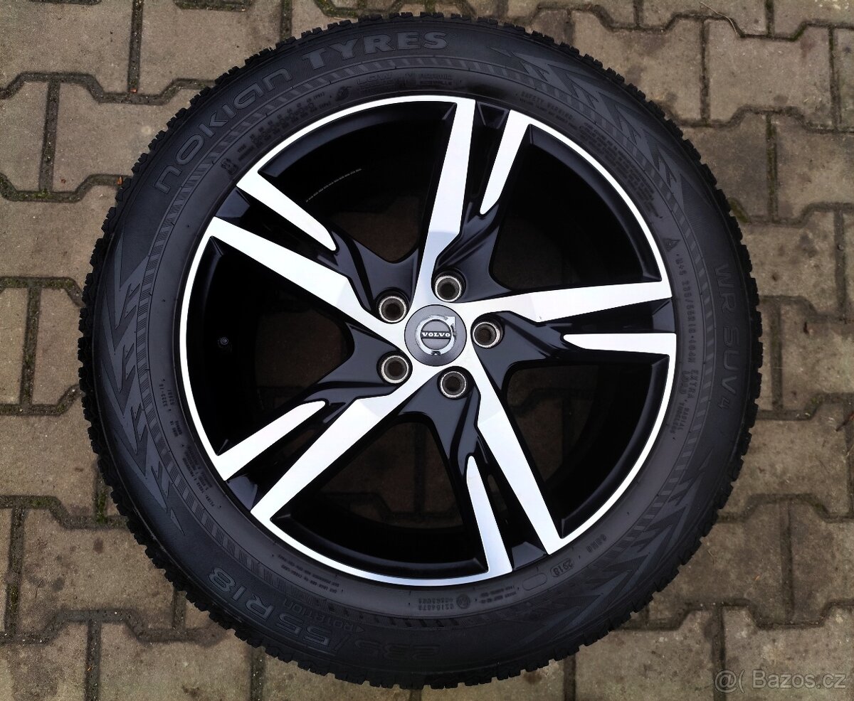 Alu kola originál Volvo XC40, XC60, V90 CC 5x108 R18 - 2