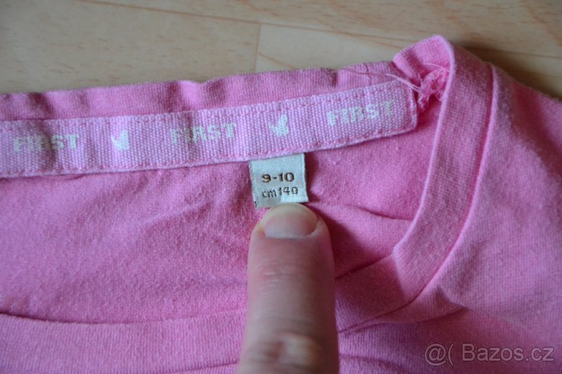 Dětské dívčí triko krátký rukáv - First - 2