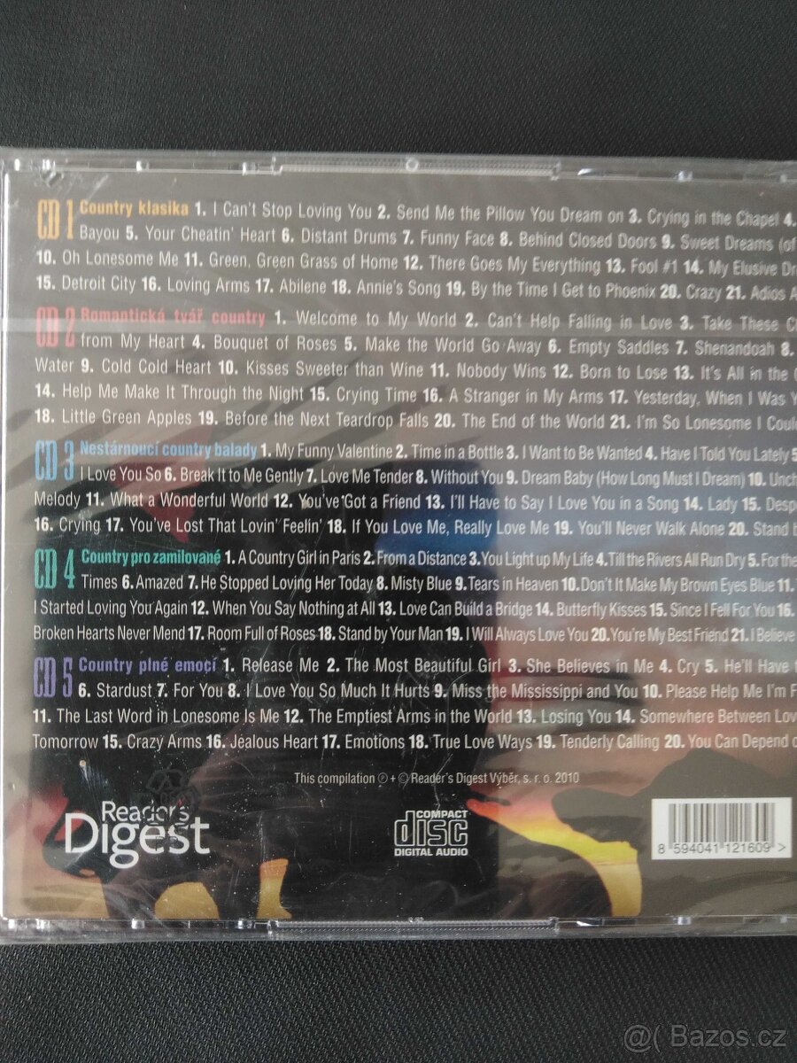 CD - Romantické country hity - 2