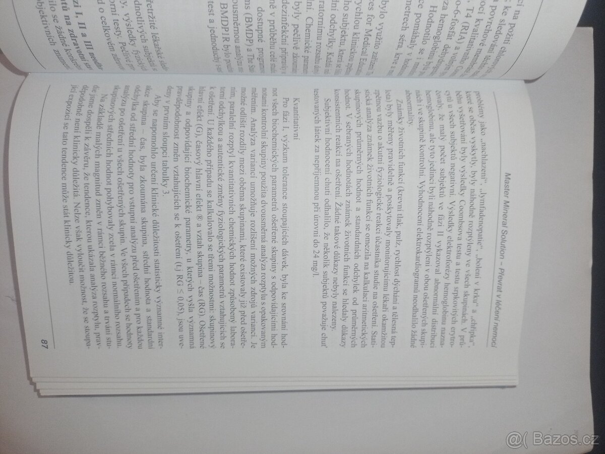 Prodám knihu MMS Master Mineral Solution - 2