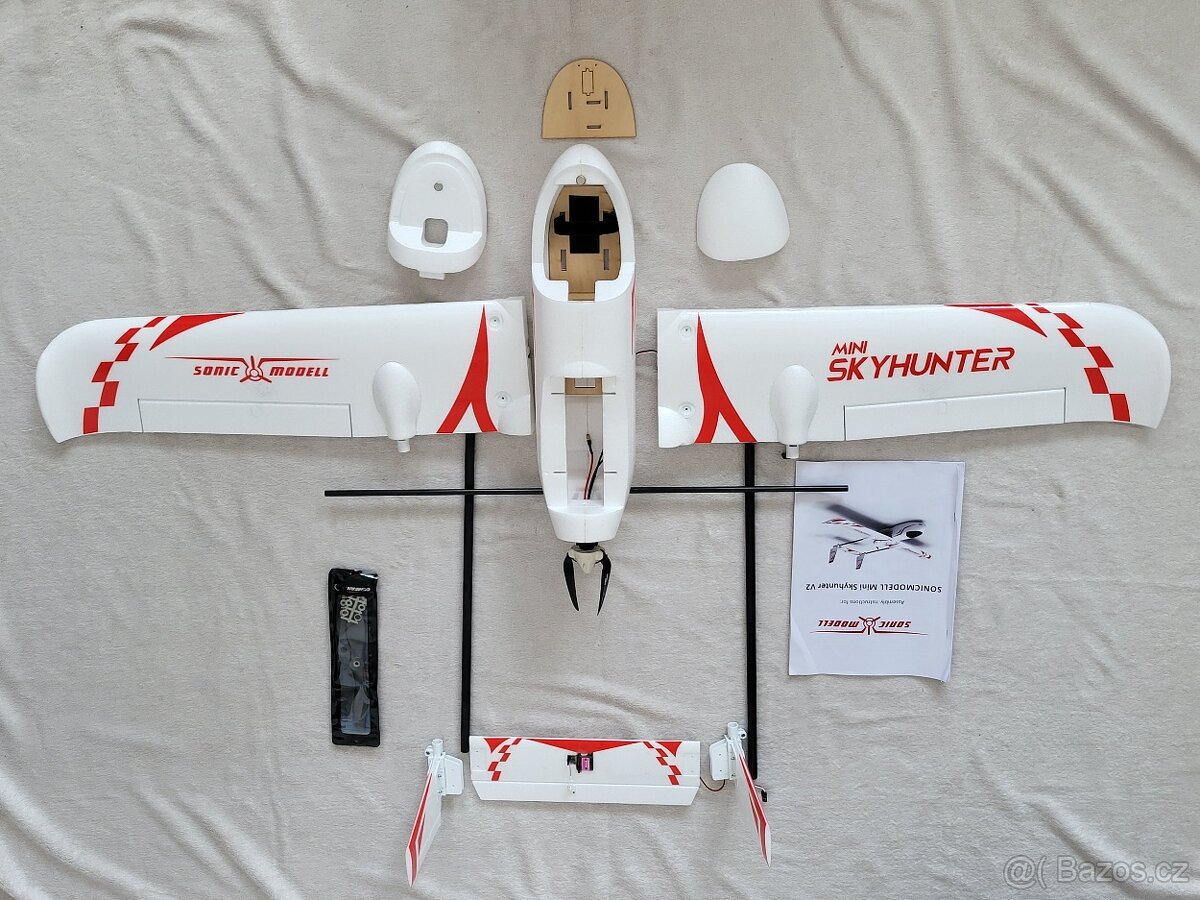 RC letadlo SonicModell Mini Skyhunter V2 - 2