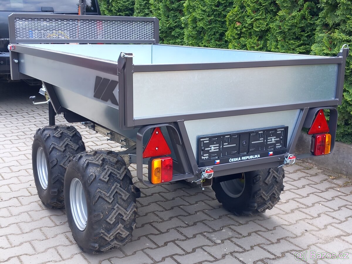 Offroad přívěs vozik za čtyřkolku atv utv malotraktor