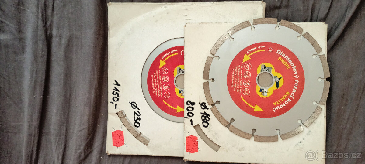 diamantové řezné kotouče - 2