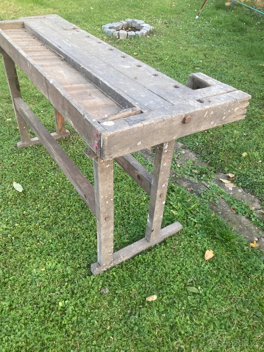 Truhlářský ponk- hoblice - 2