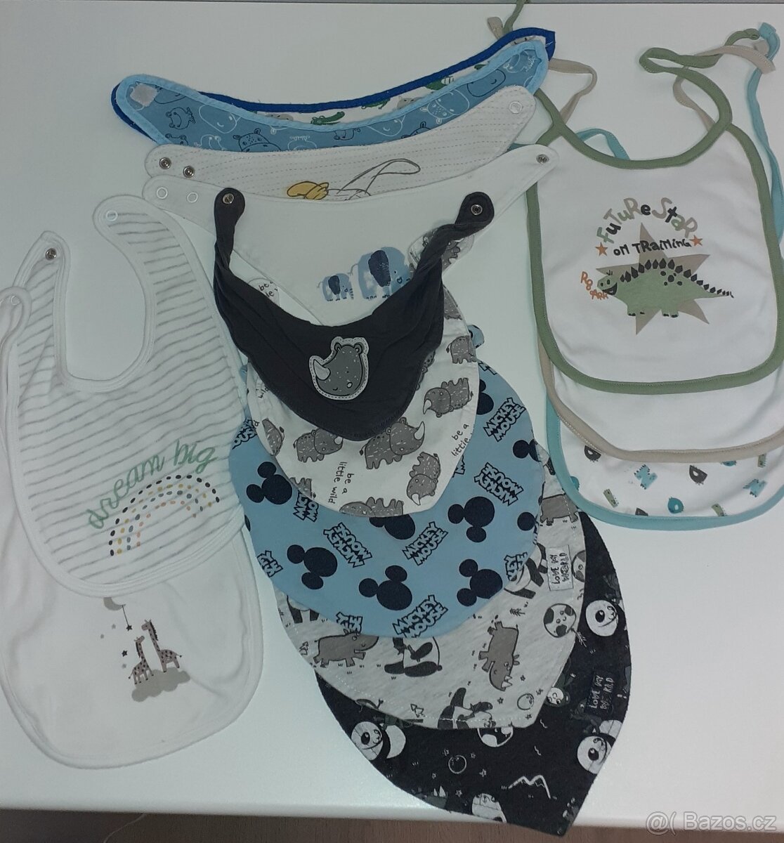 Set chlapeckého oblečení a botiček-vel. 74-86 /9-18 měs. - 2