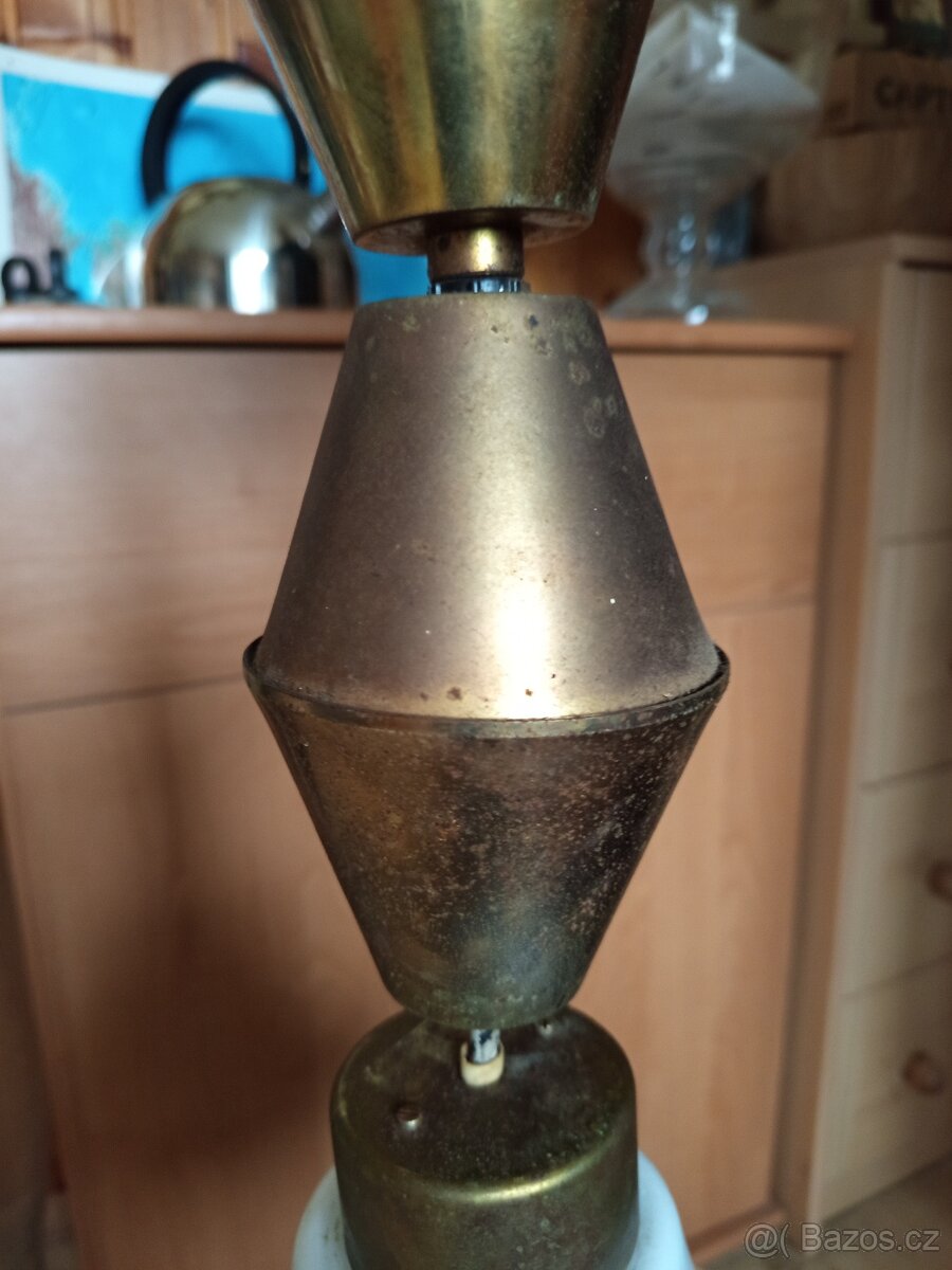 Stahovací starý lustr - 2