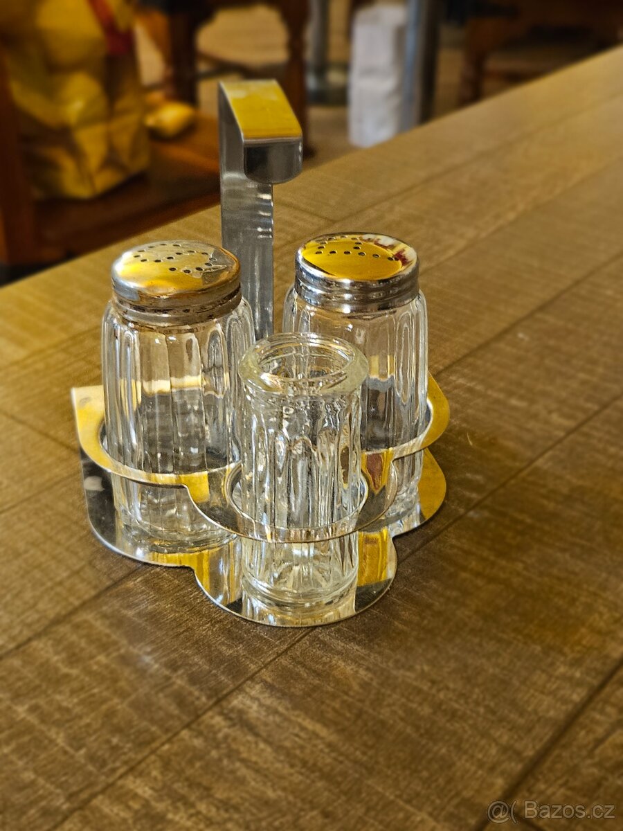 Sety solnička + pepřenka - 2