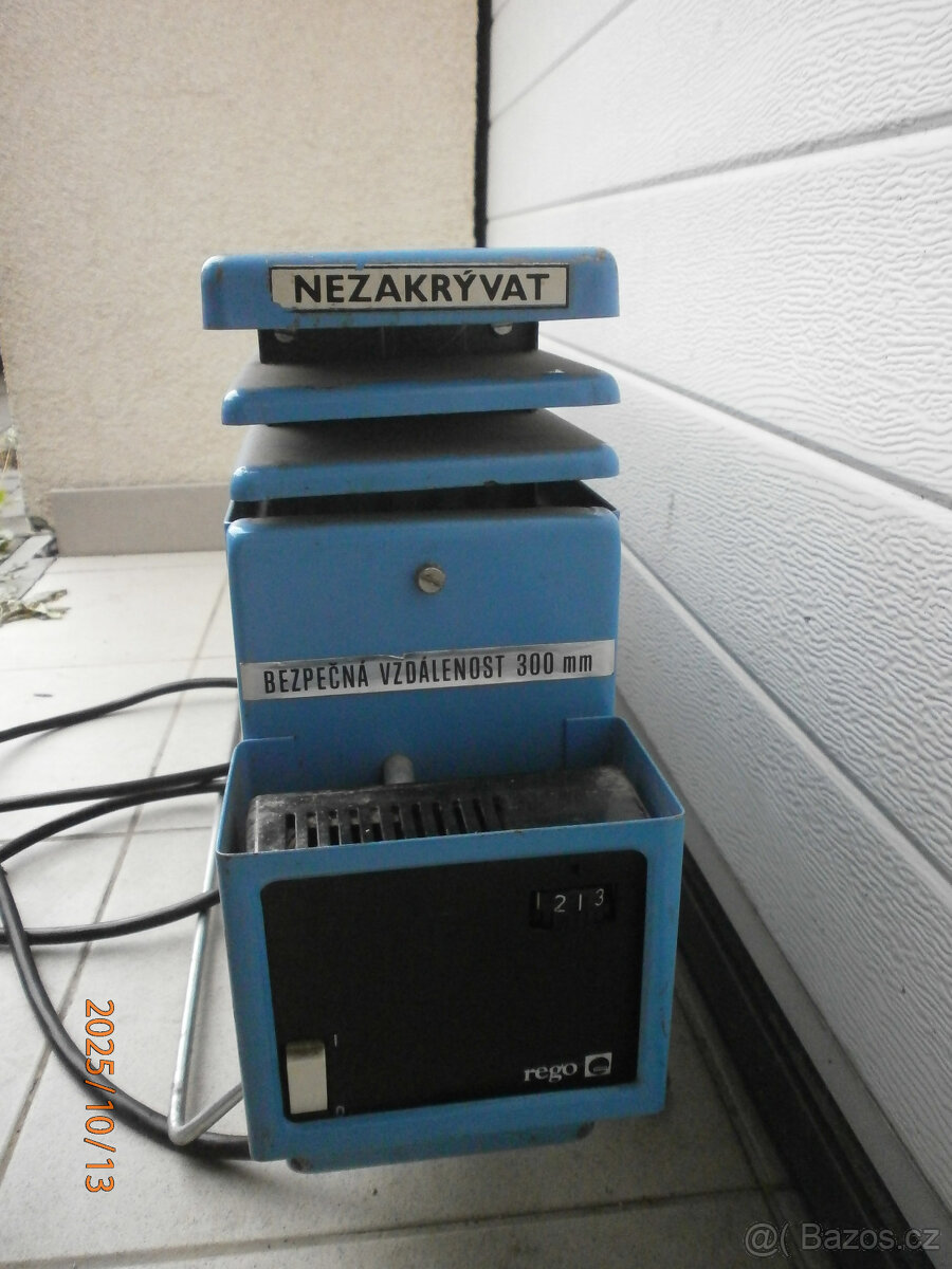 ELEKTRICKÝ PŘÍMOTOP, KONVEKTOR - 2000V - 2