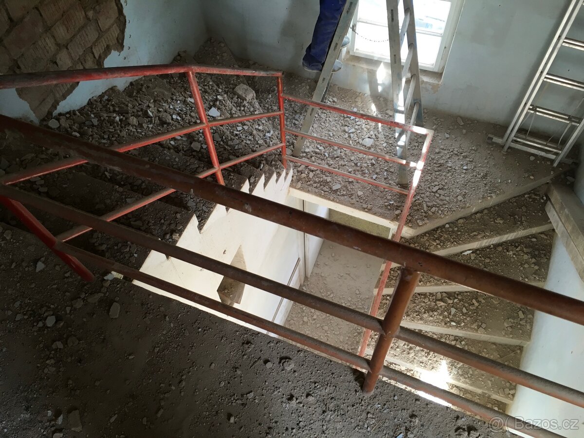 Betonové broušené schody, schodiště - 2