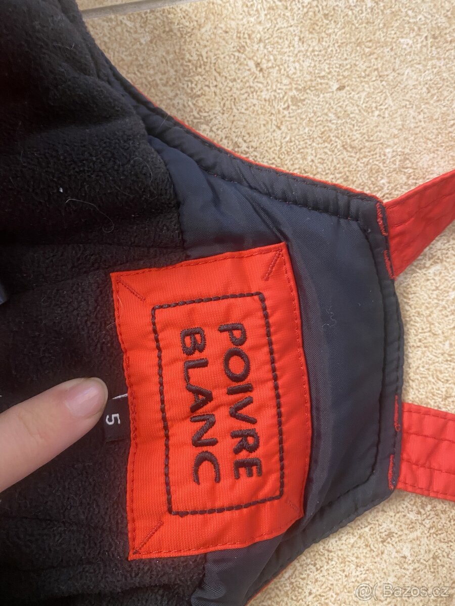 Dětské lyžařské kalhoty POIVRE BLANC - 5 let - 2