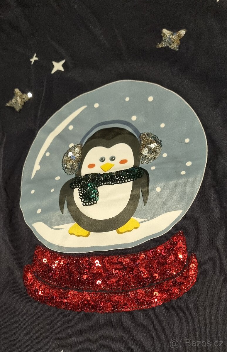 Dámské triko se zimním motivem - 2