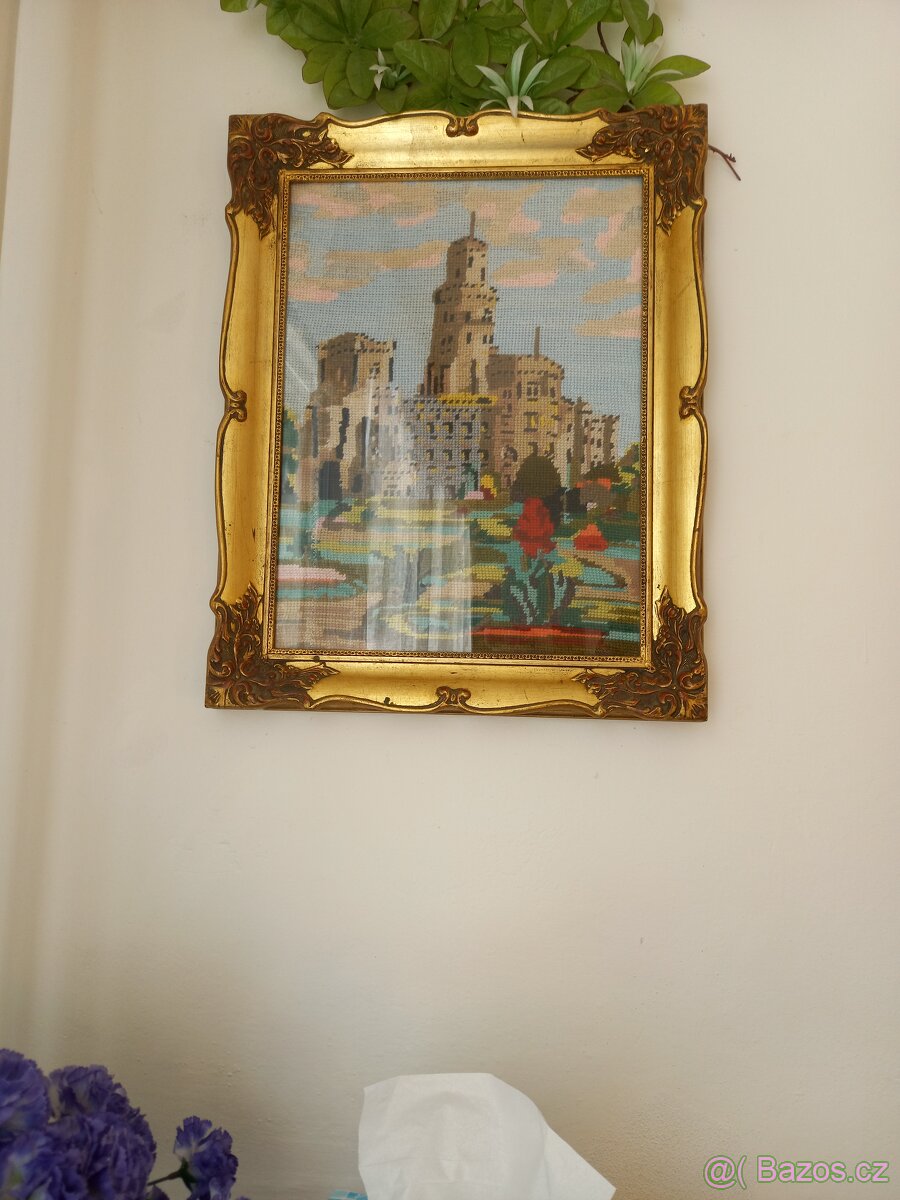 Obrazy ručně vyšívané - 2