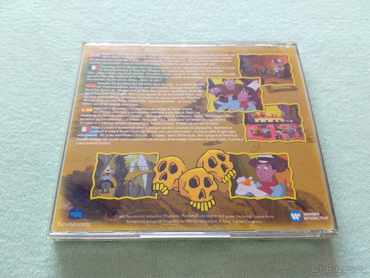3 Skulls of the Toltecs (1996) - PC hra v krabičce (německy) - 2
