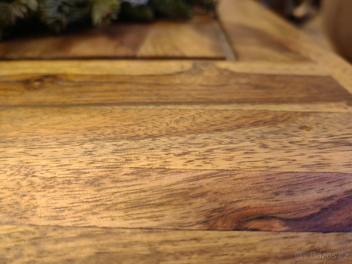 Designový konferenční stolek z masivního dřeva - 2